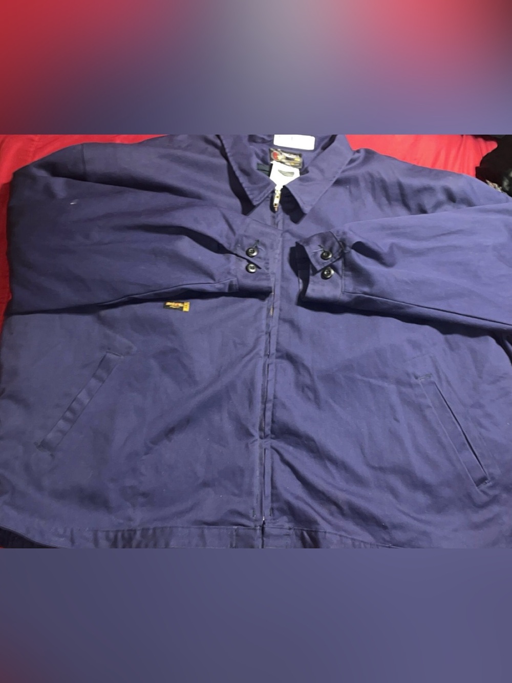 Big Bill FR Flame Resistant Work Jacket Navy 5XL NWT Made in Canada